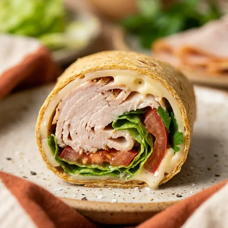 5-Minute Turkey Cheese Roll Ups