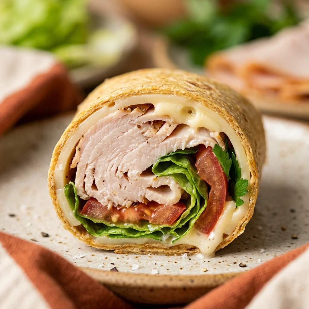 5-Minute Turkey Cheese Roll Ups