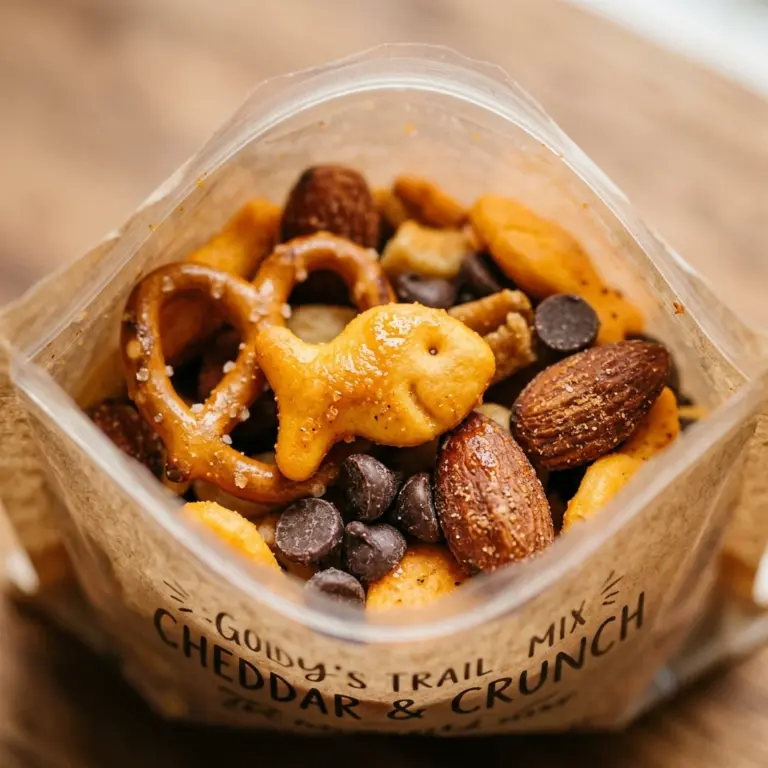 Cheddar Goldfish Trail Mix Snack Bags