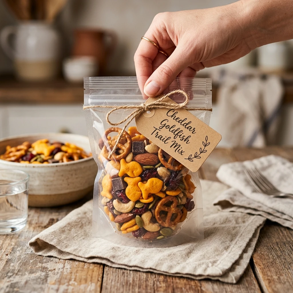 Cheddar Goldfish Trail Mix Snack Bags