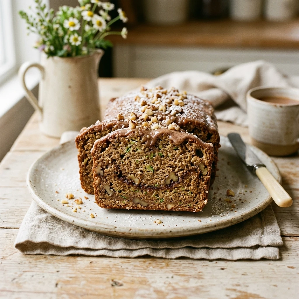 Classic Moist Cinnamon Zucchini Bread