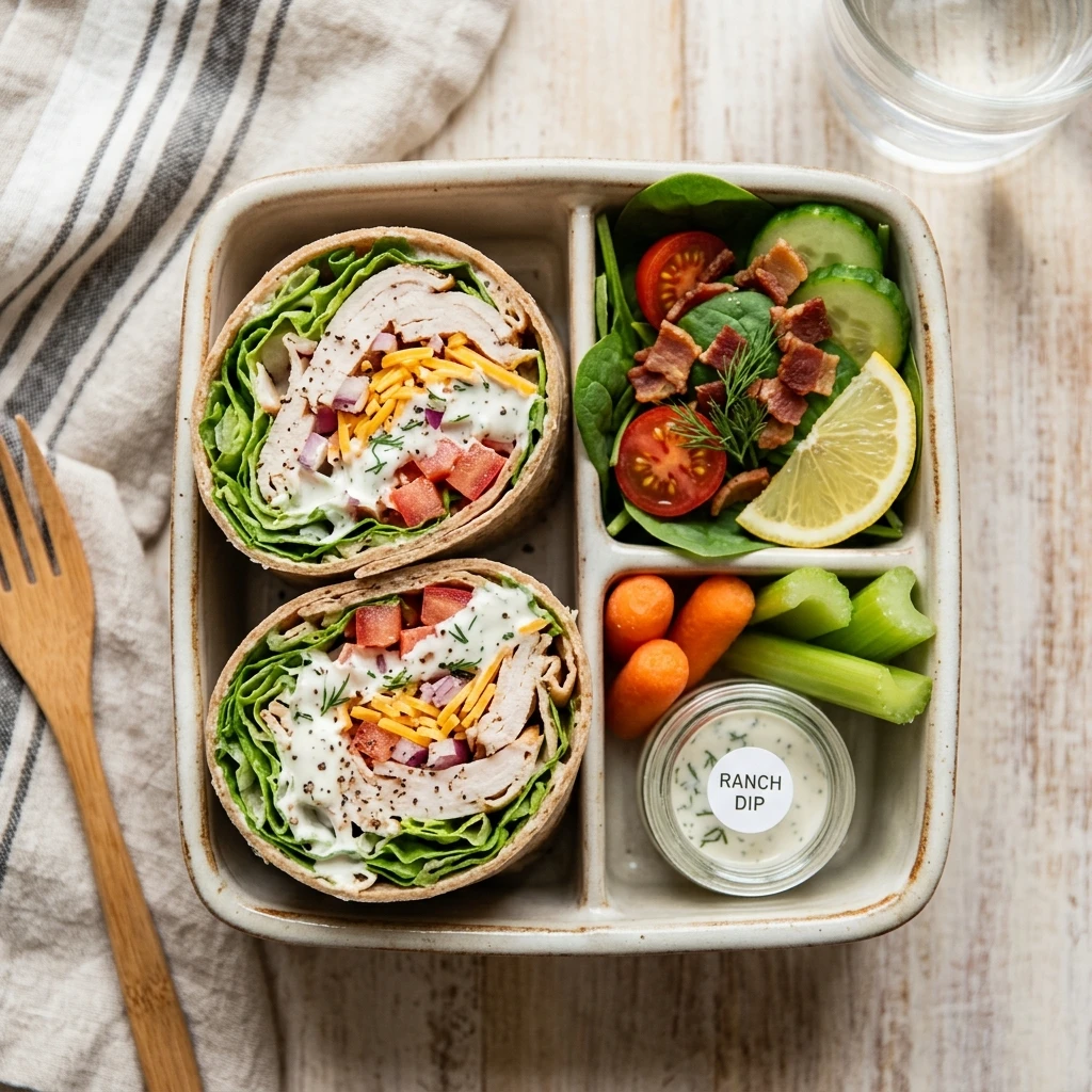 Cold Turkey Ranch Wraps Lunchbox