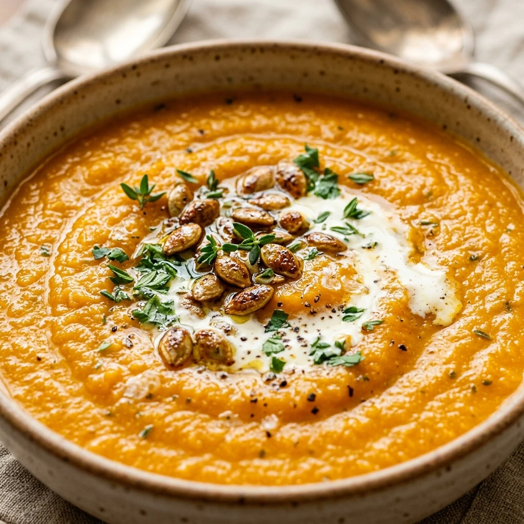 Creamy Roasted Butternut Squash Soup