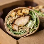 High Protein Chicken Caesar Wrap Box