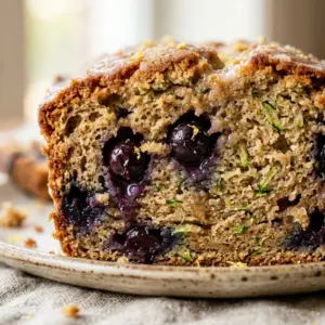 Lemon Blueberry Zucchini Bread