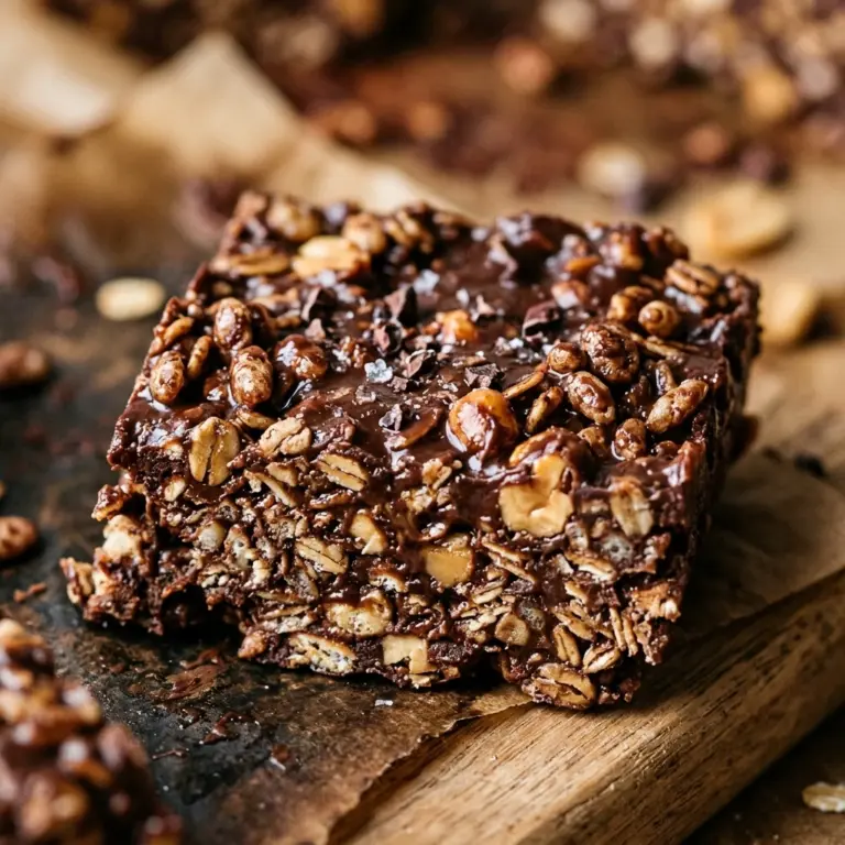 No-Bake Chocolate Peanut Butter School Treats