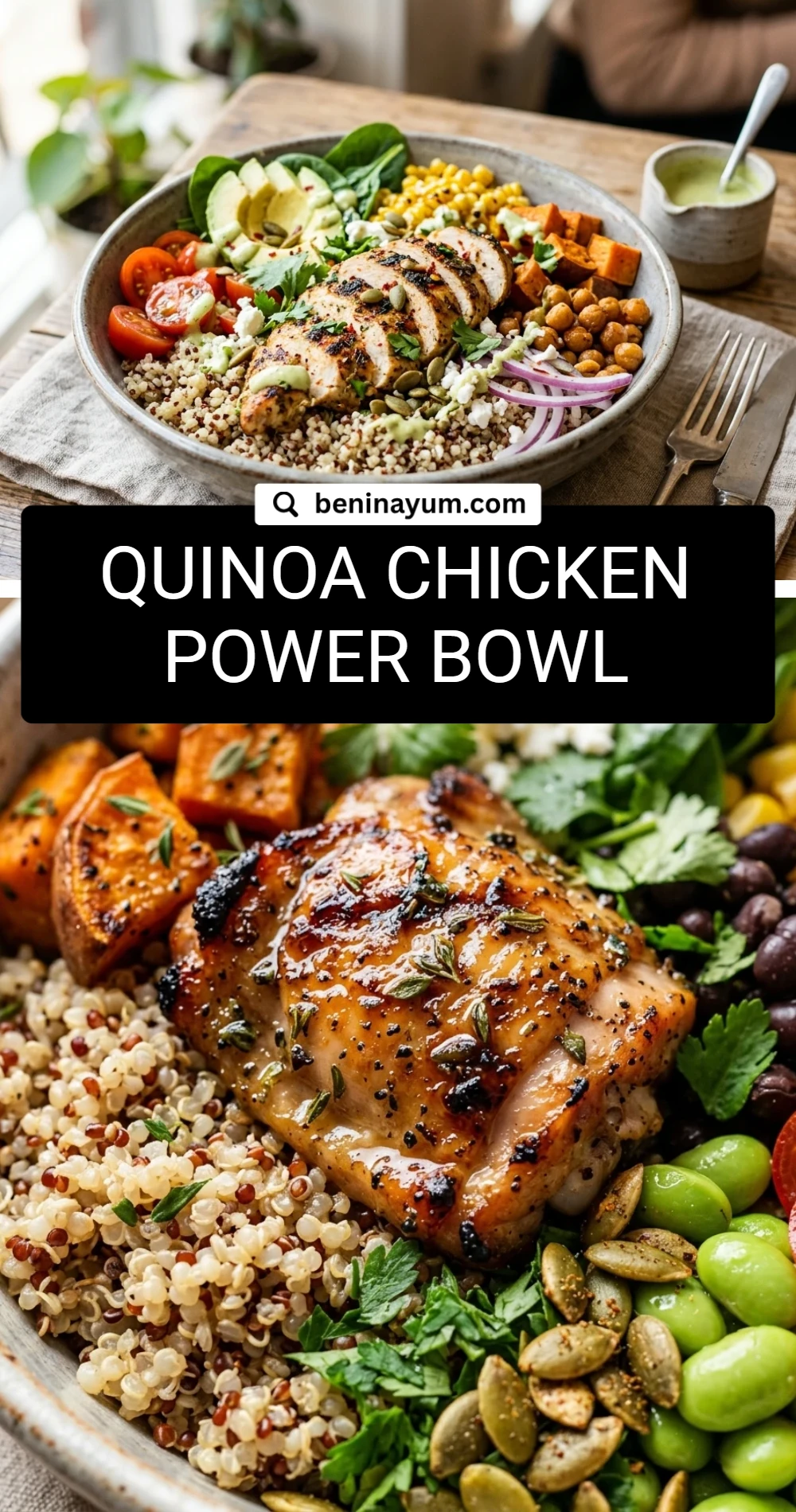 Quinoa Chicken Power Bowl