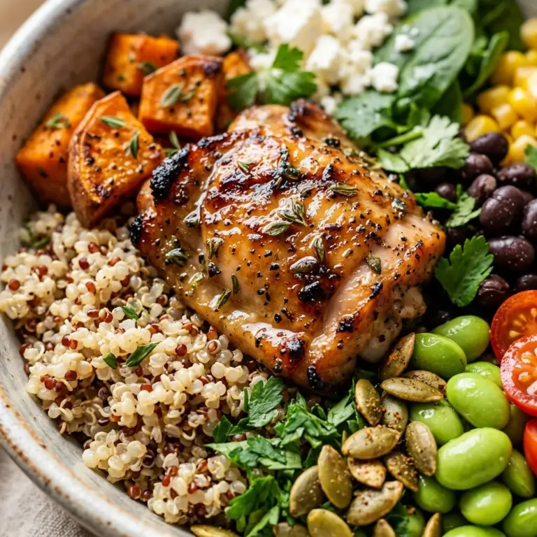 Quinoa Chicken Power Bowl