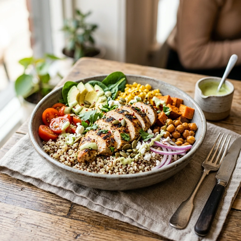 Quinoa Chicken Power Bowl