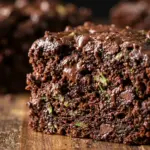 Rich Chocolate Zucchini Snack Cake