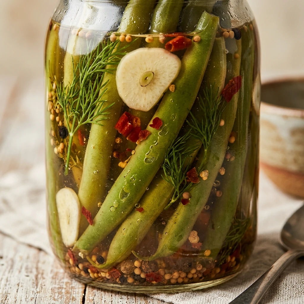 Spicy Dilly Beans Pickles