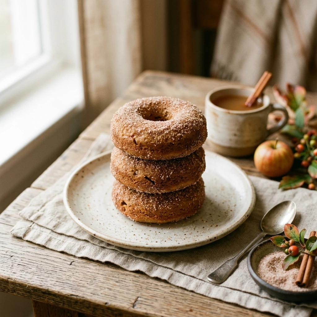 Apple Cider Donuts Baked