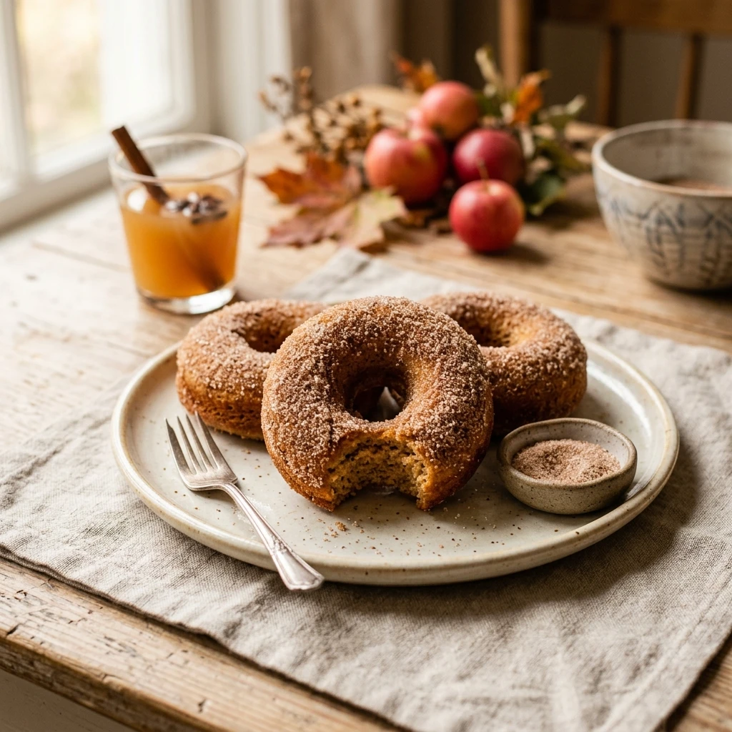 Apple Cider Donuts Baked