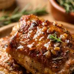 Apple Cider Glazed Chicken Thighs