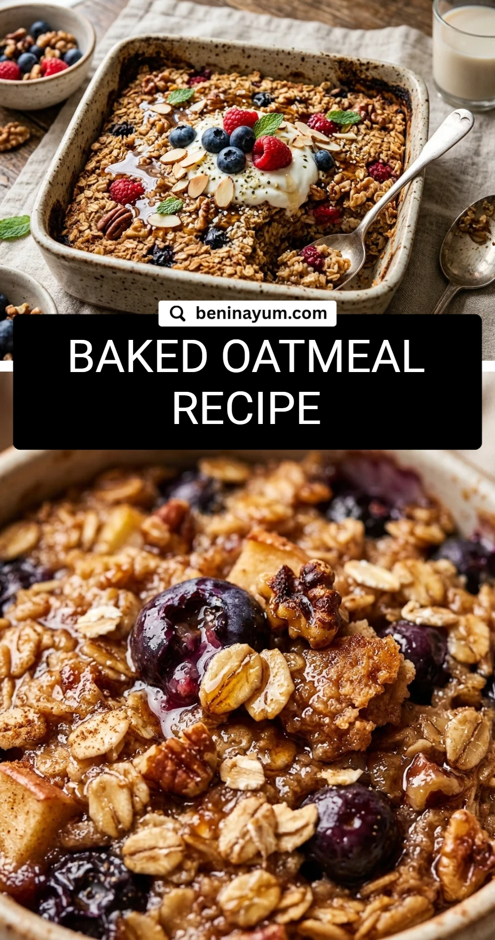 baked oatmeal recipe