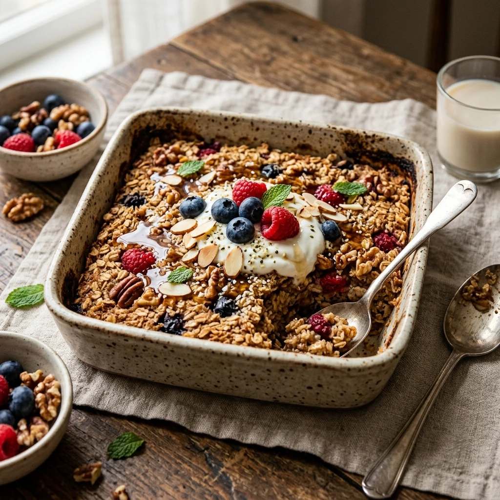 baked oatmeal recipe
