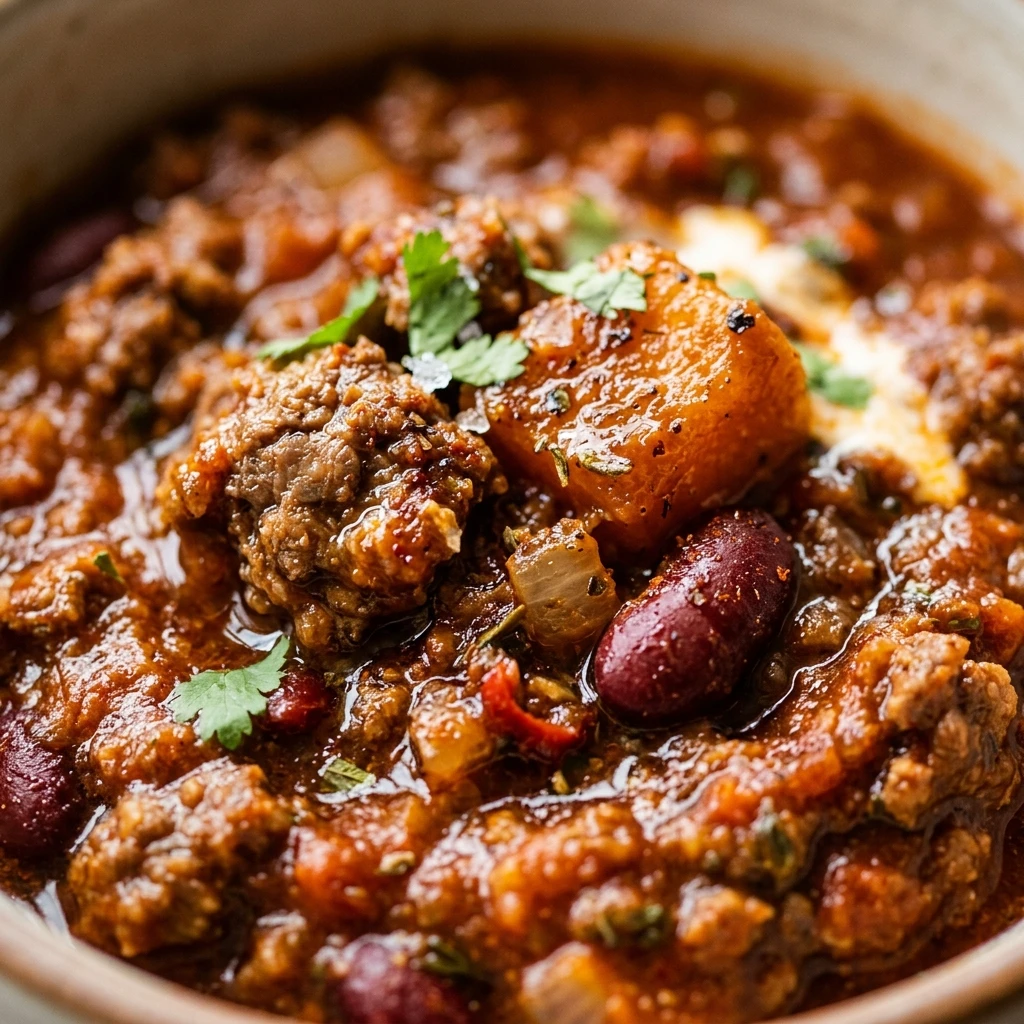 Beef And Pumpkin Chili