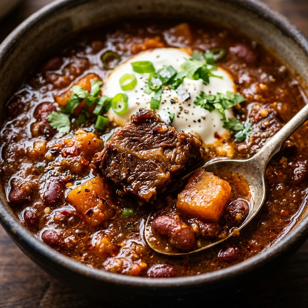 Beef And Pumpkin Chili