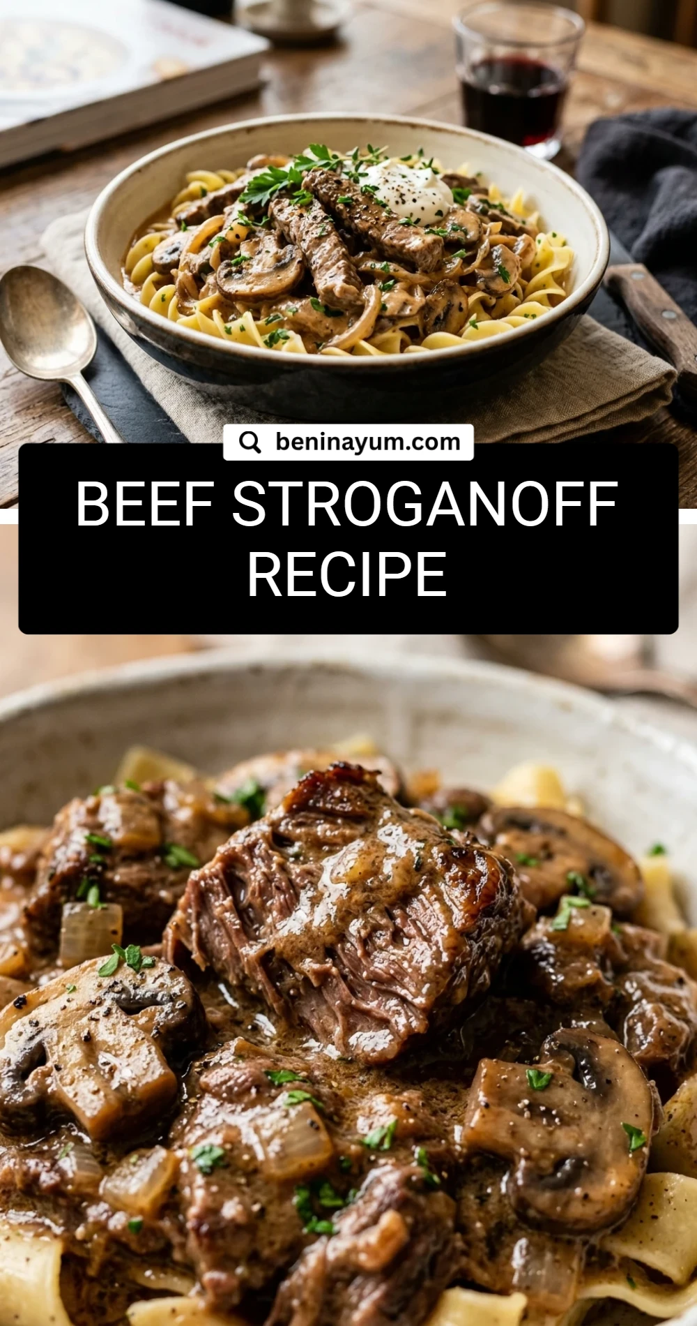 beef stroganoff recipe