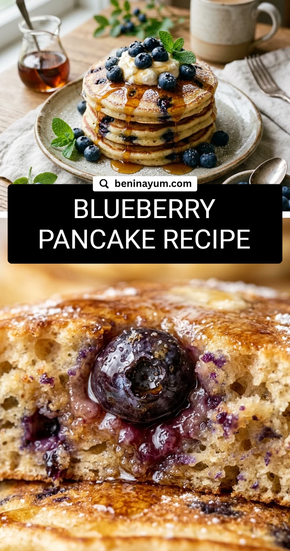 blueberry pancake recipe