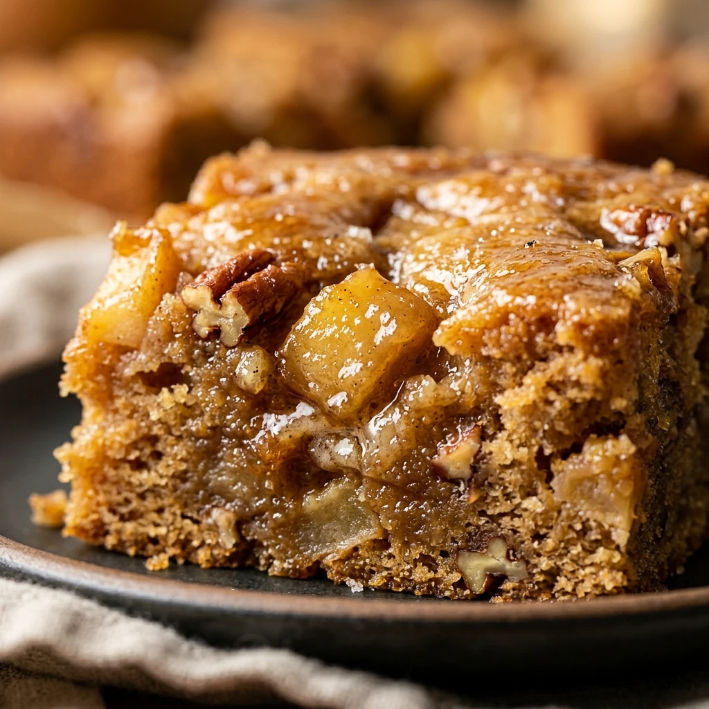 Brown Butter Apple Blondies