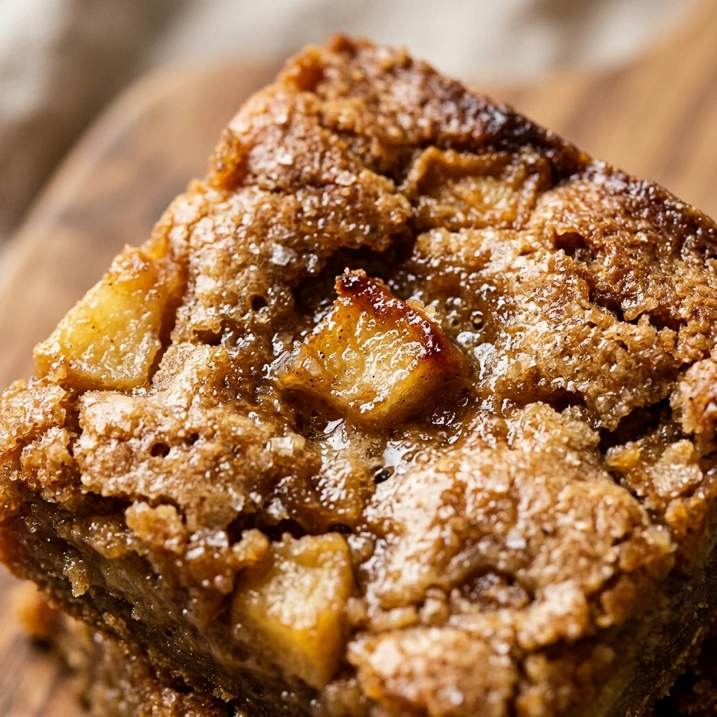 Brown Butter Apple Blondies
