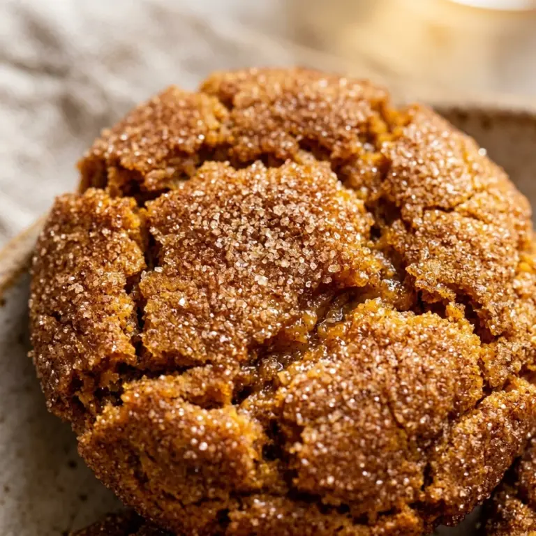 Brown Butter Pumpkin Snickerdoodles