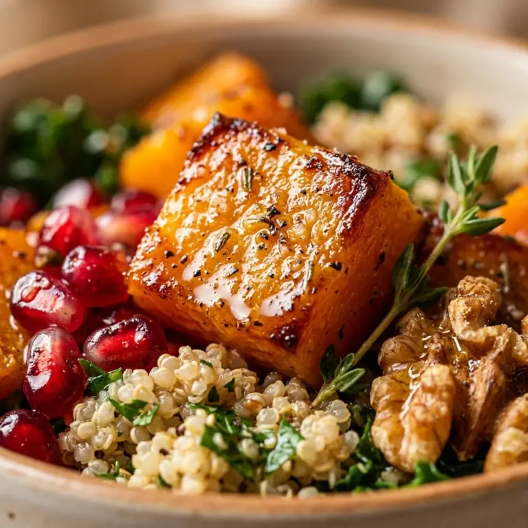Cozy Autumn Harvest Bowl
