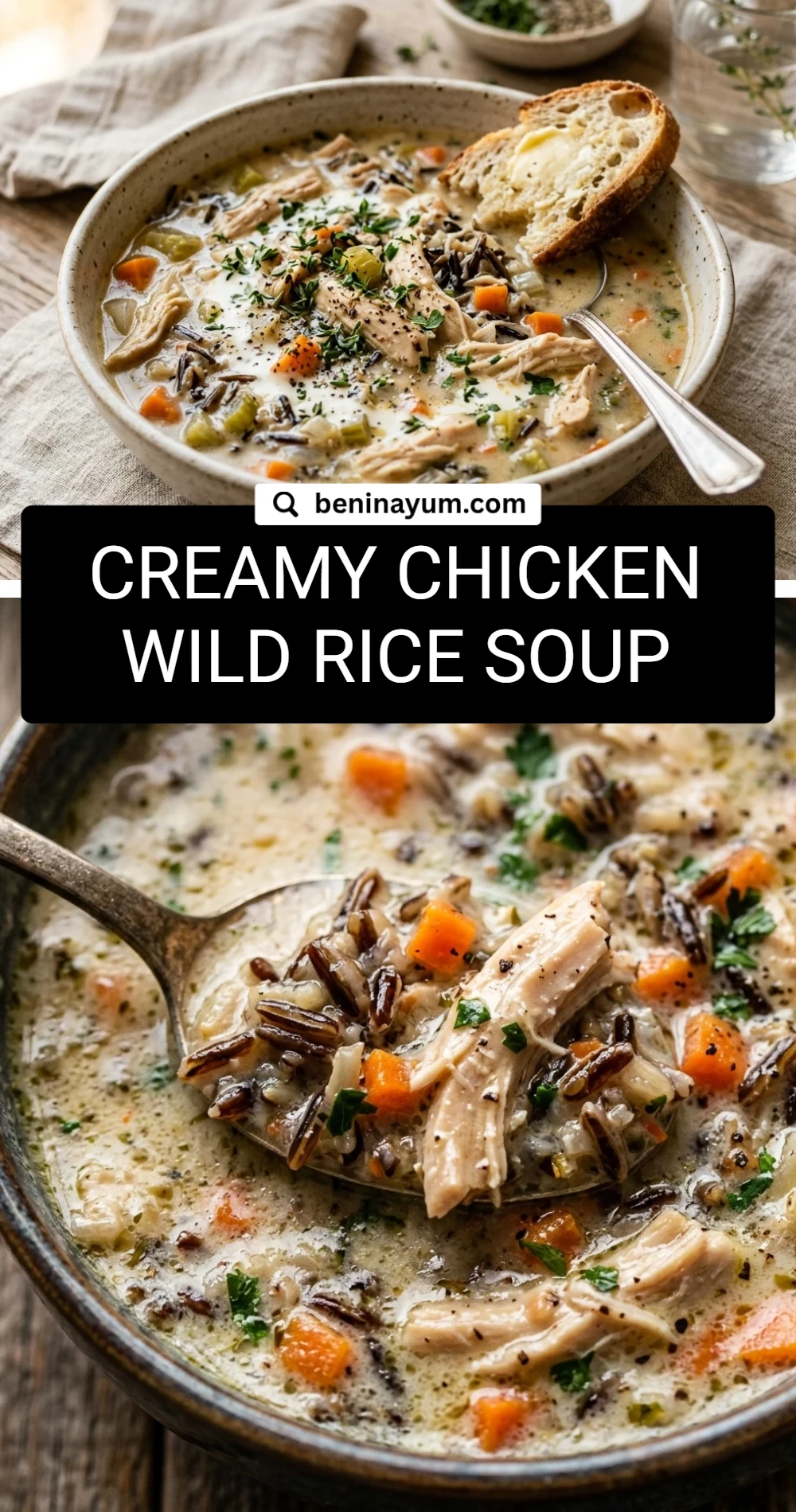 Creamy Chicken Wild Rice Soup
