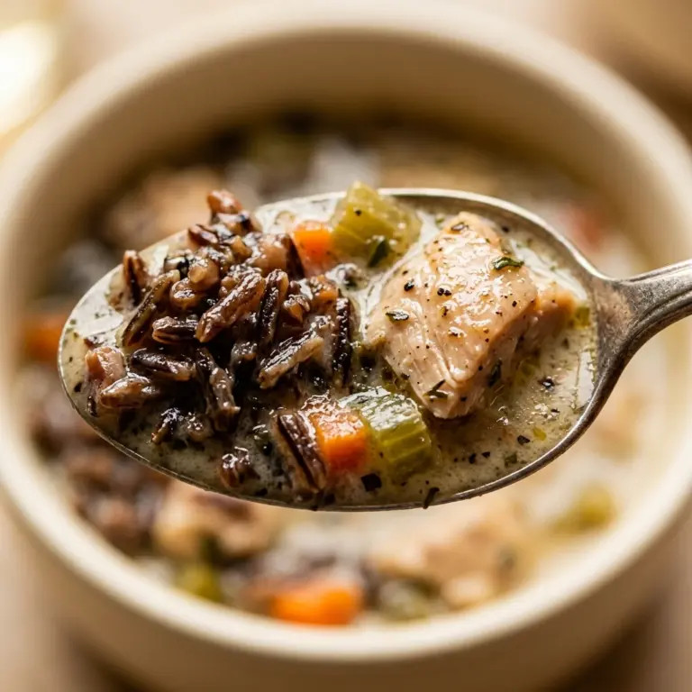 Creamy Chicken Wild Rice Soup