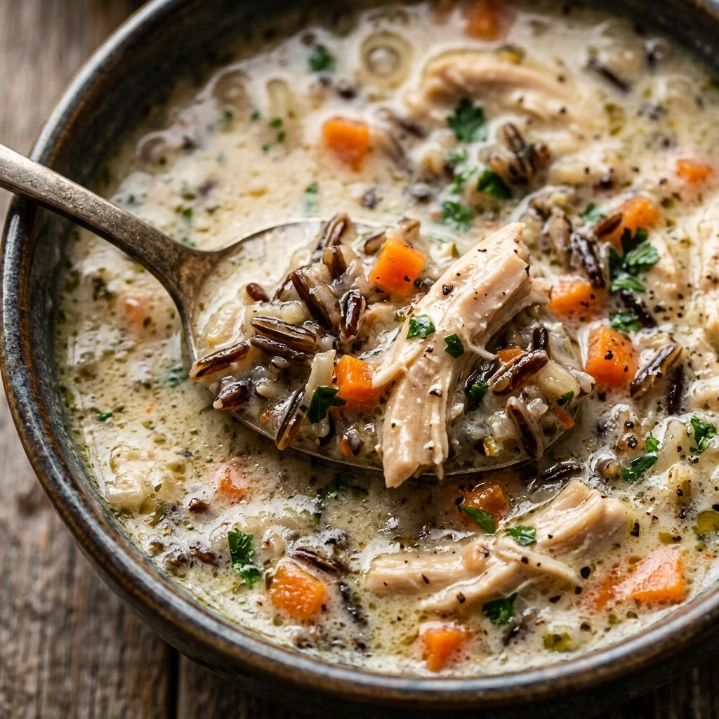 Creamy Chicken Wild Rice Soup