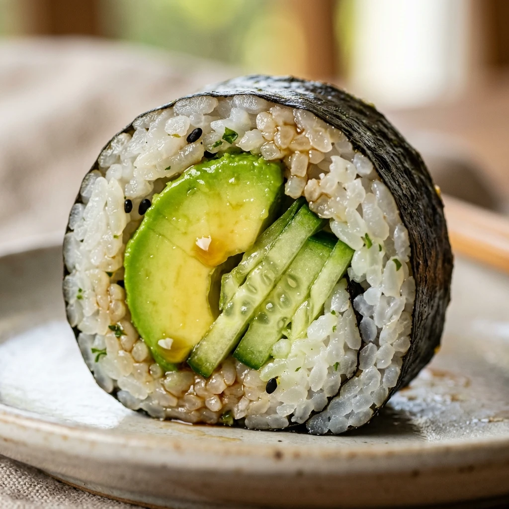 Cucumber Avocado Rolls