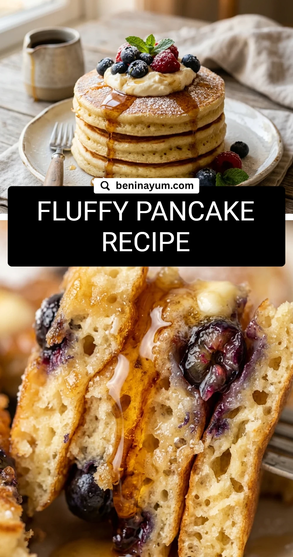 fluffy pancake recipe