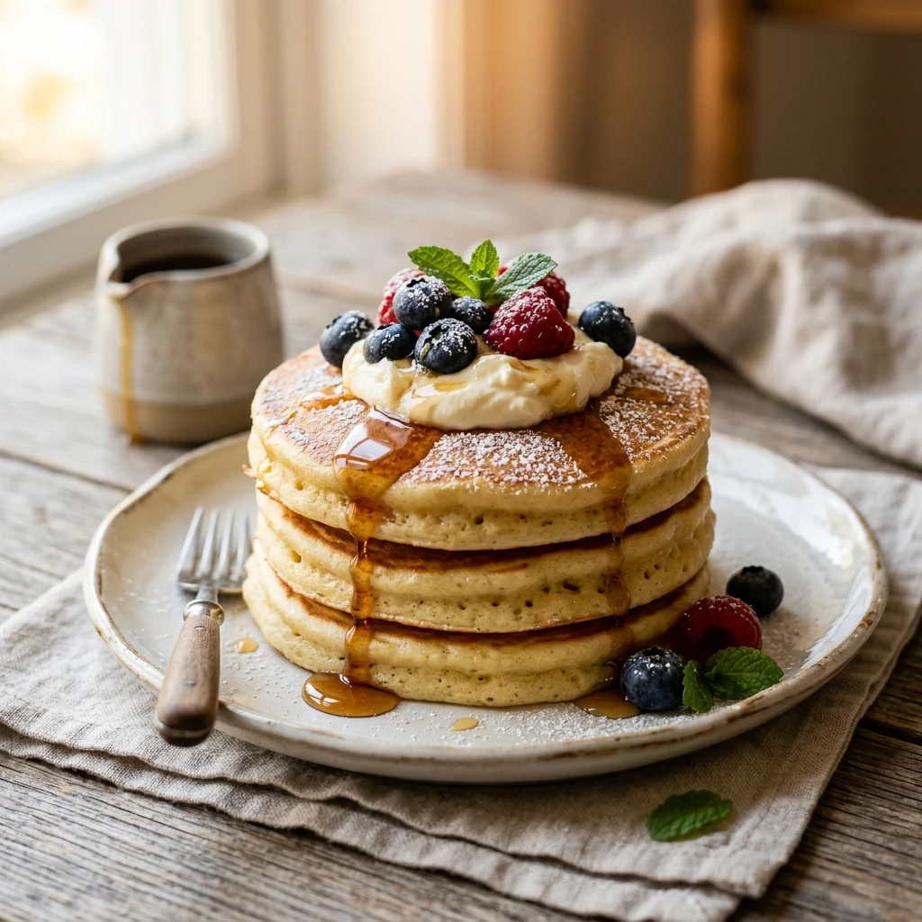 fluffy pancake recipe