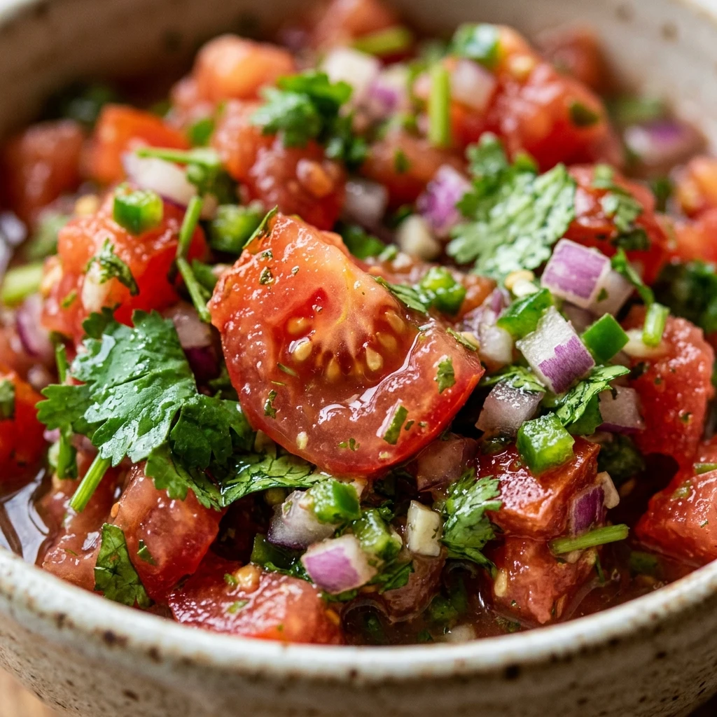 fresh tomato salsa recipe