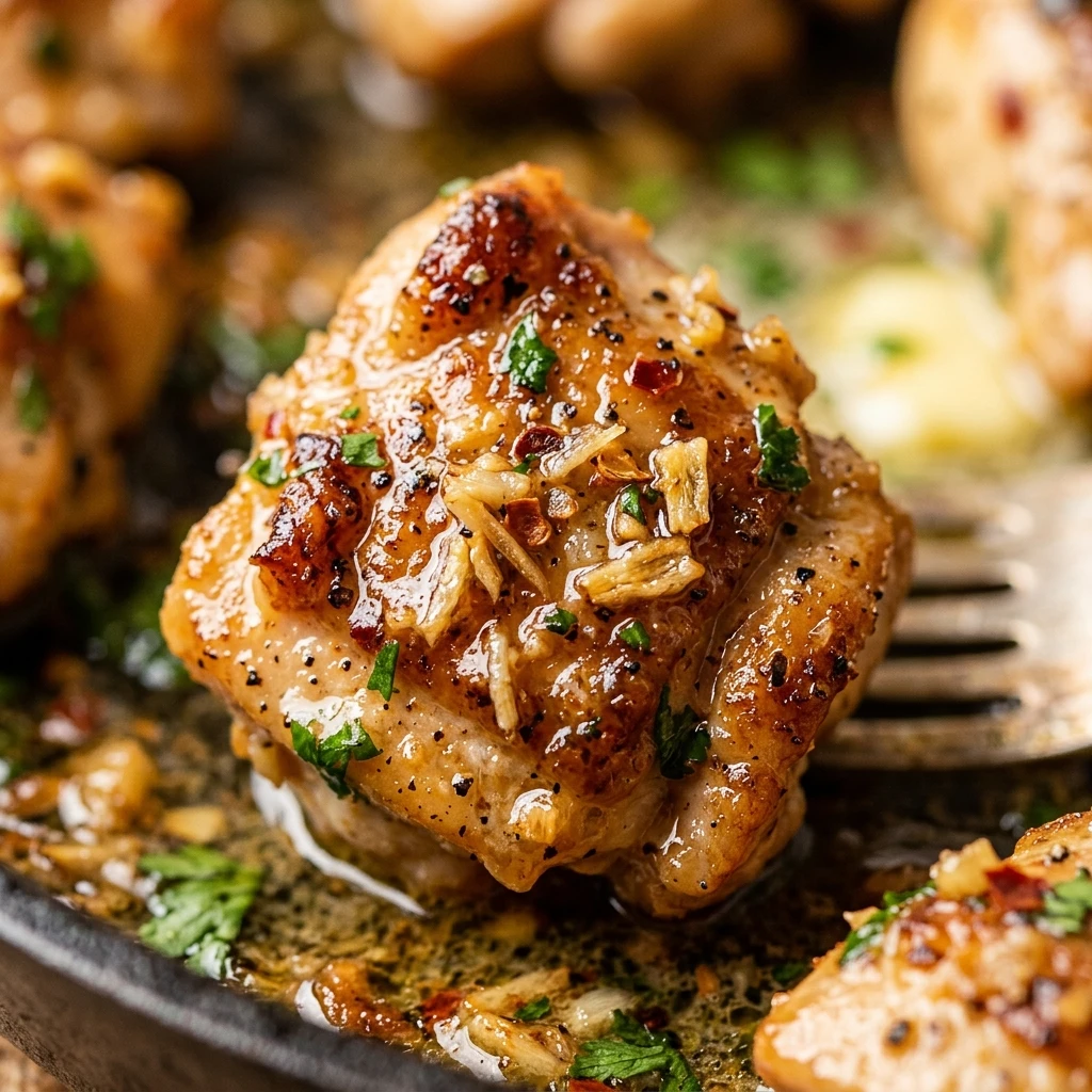 Garlic Butter Chicken Bites