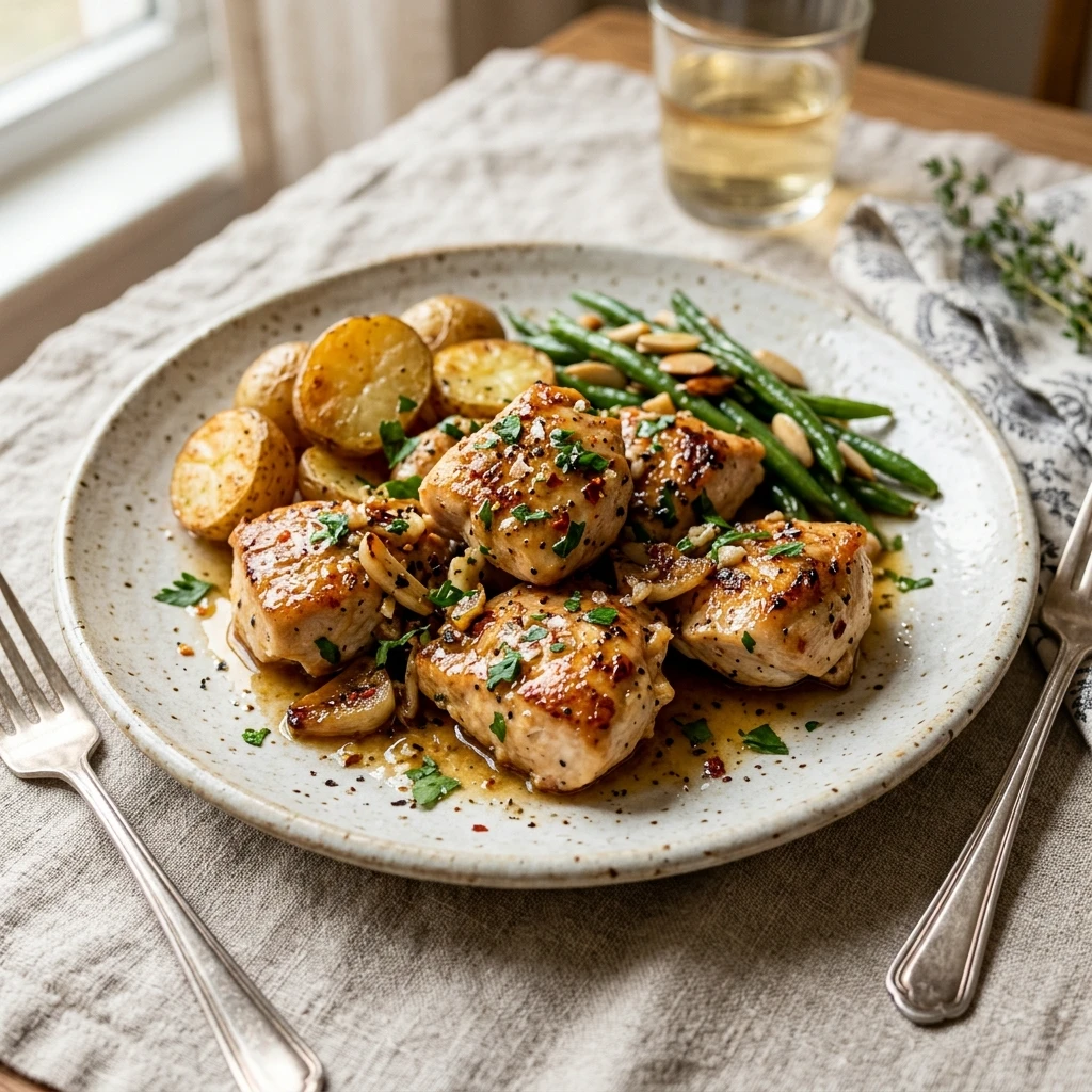 Garlic Butter Chicken Bites