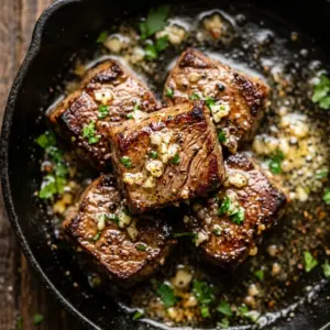 Garlic Butter Steak Bites Keto