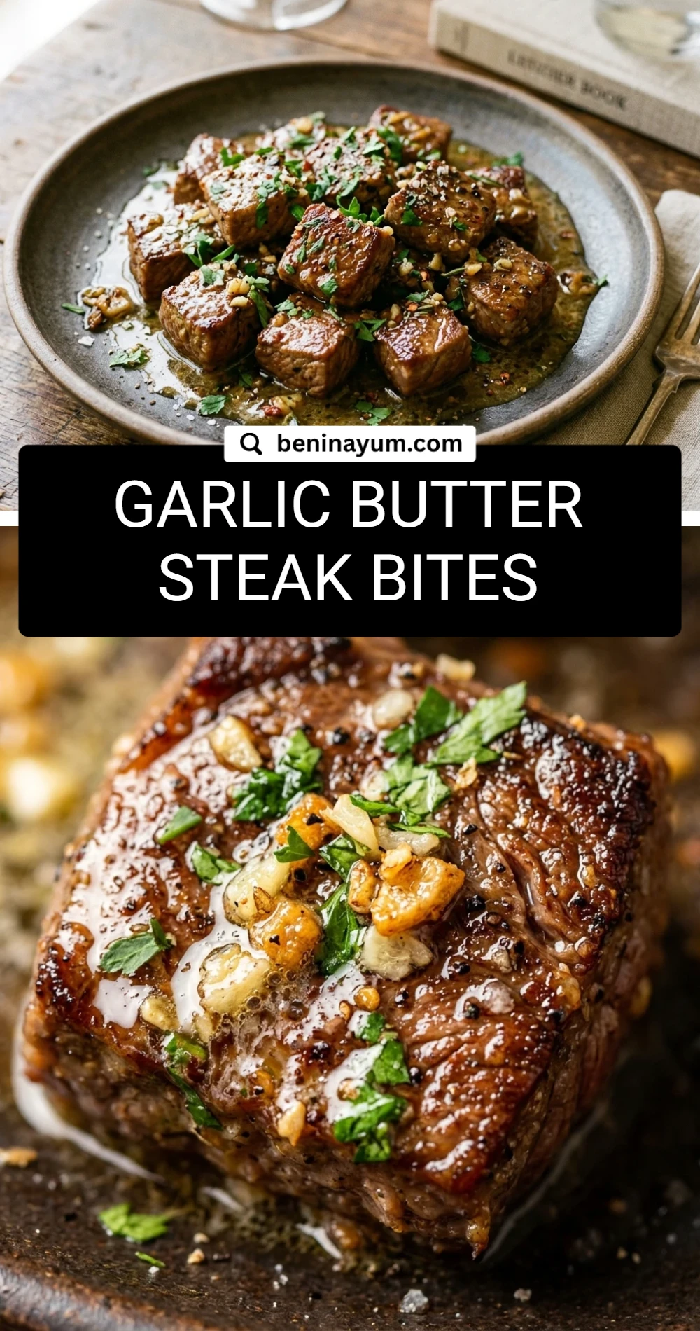 Garlic Butter Steak Bites
