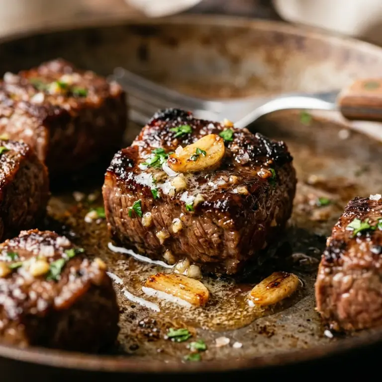 Garlic Butter Steak Bites