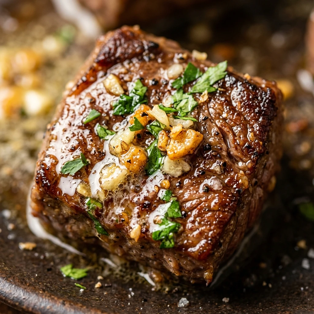 Garlic Butter Steak Bites