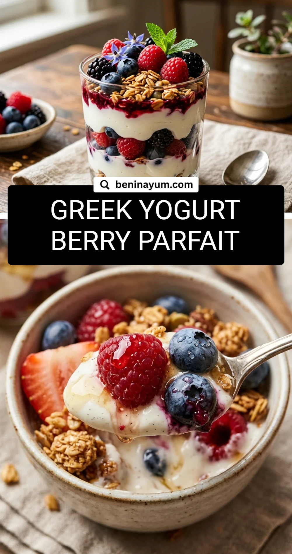 Greek Yogurt Berry Parfait