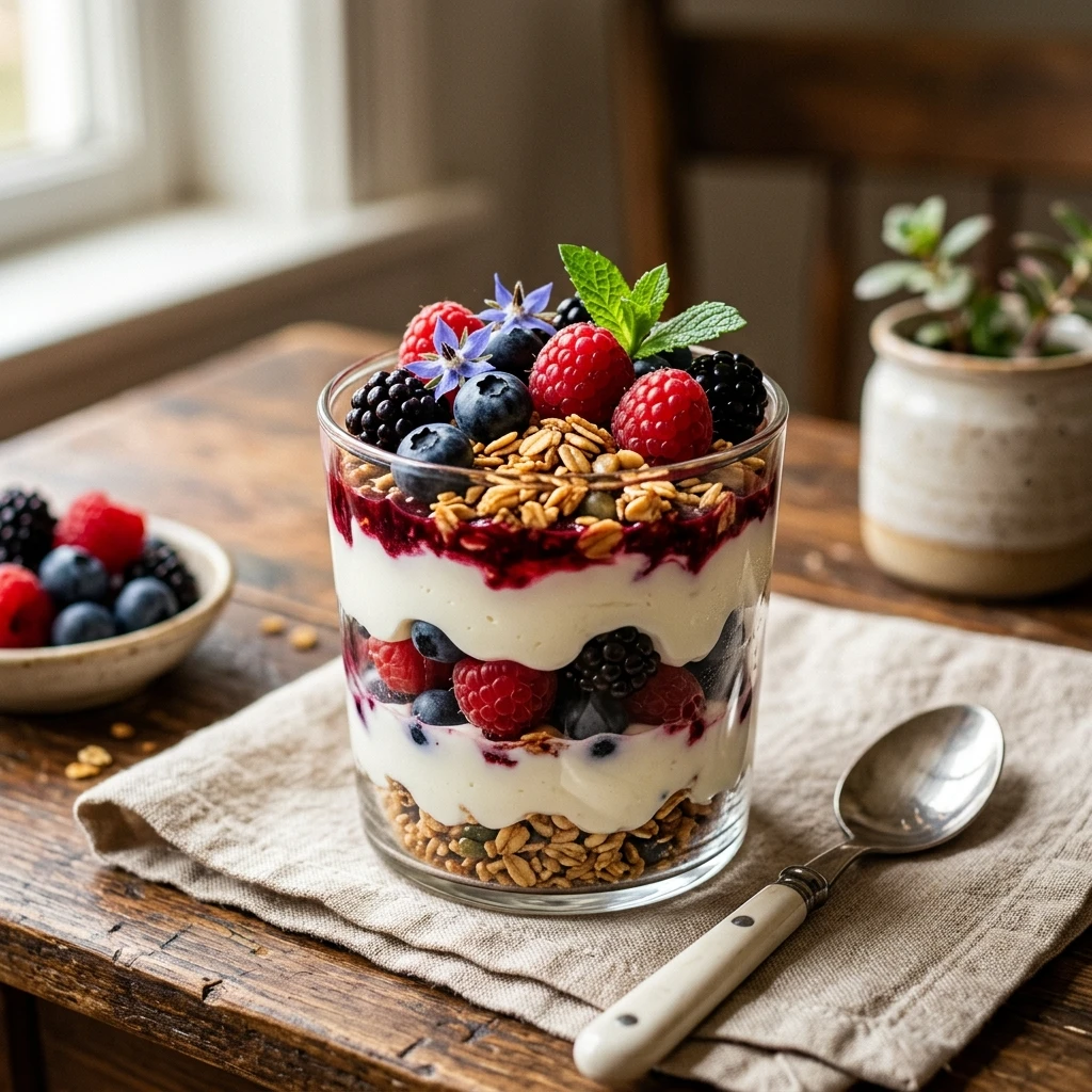 Greek Yogurt Berry Parfait