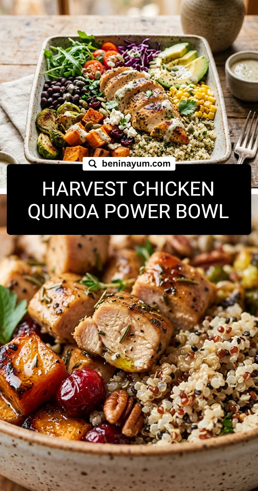 Harvest Chicken Quinoa Power Bowl