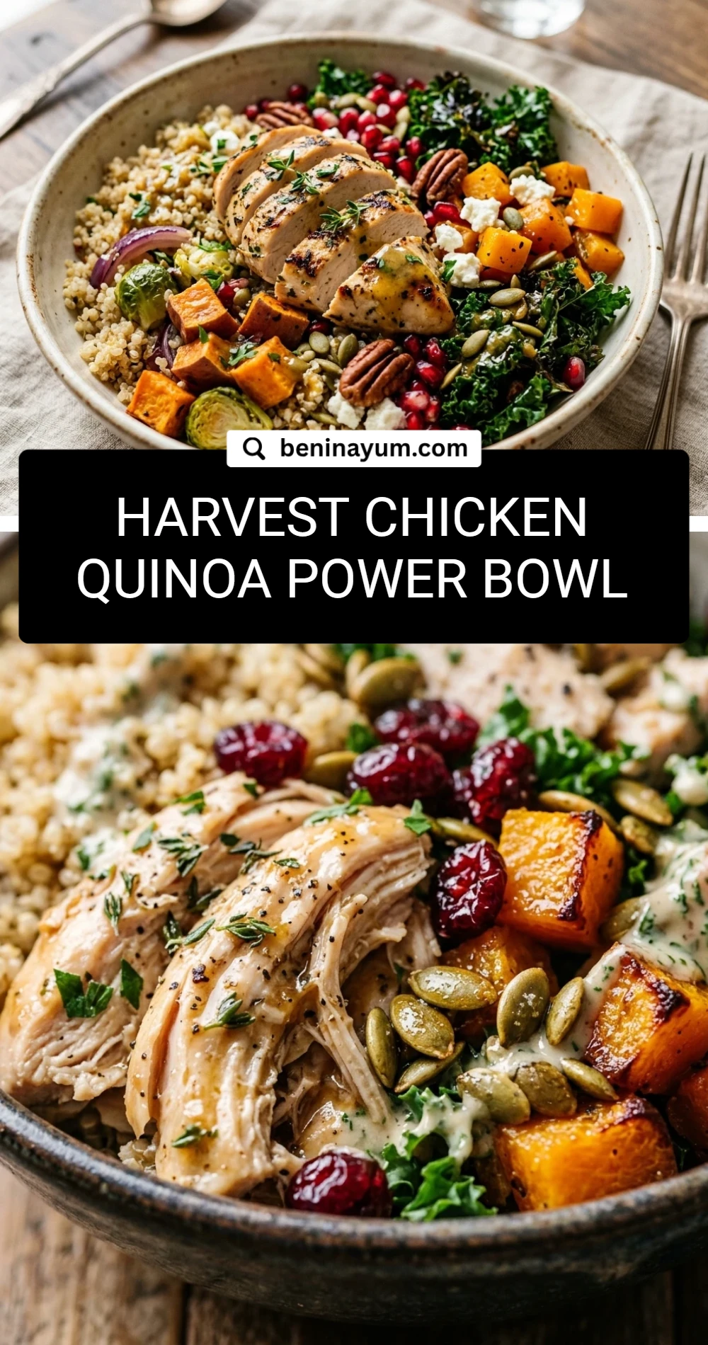 Harvest Chicken Quinoa Power Bowl