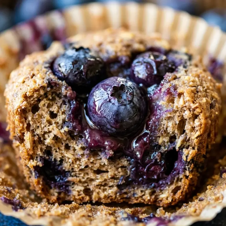 healthy blueberry muffin recipe