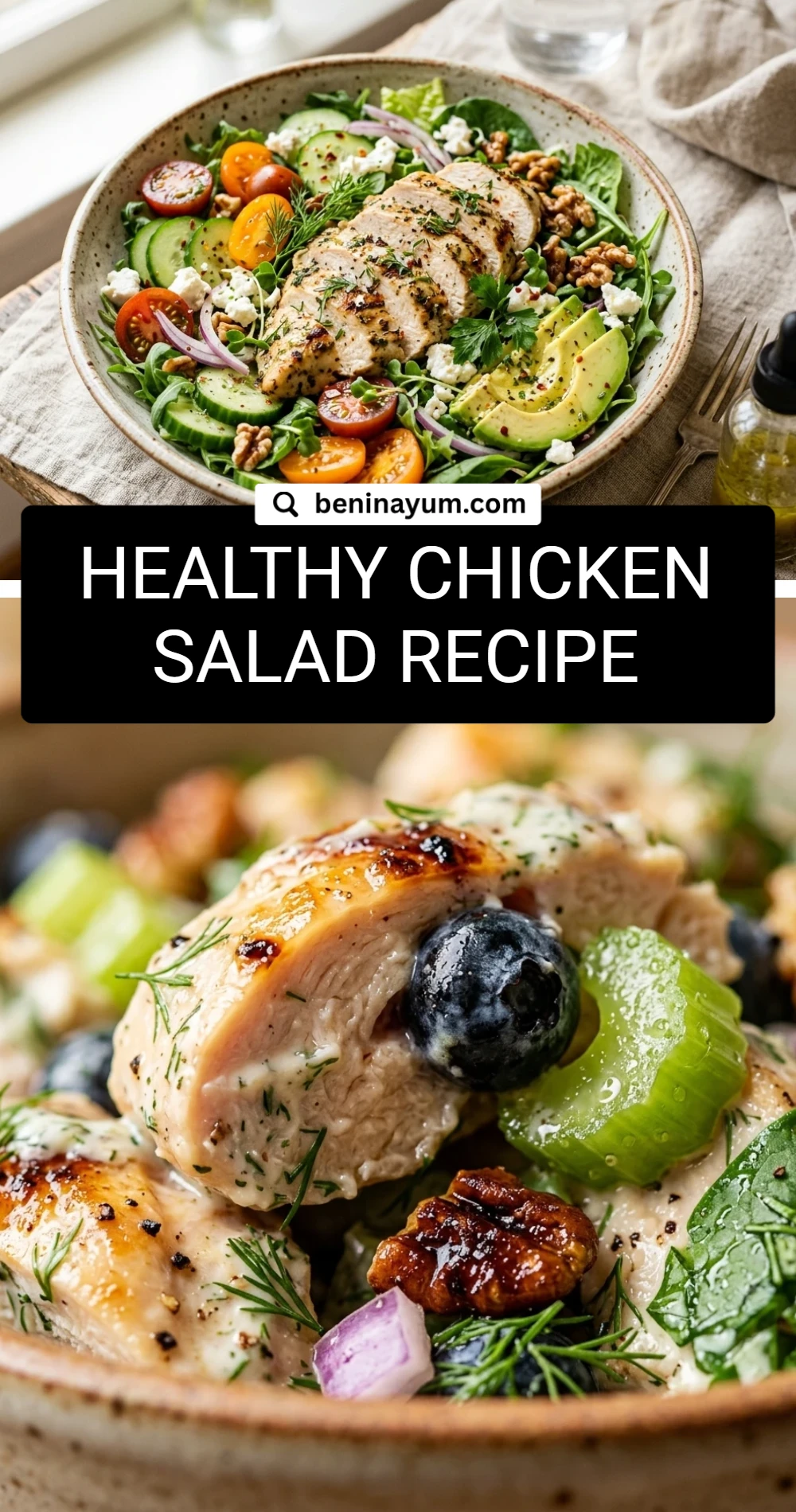 healthy chicken salad recipe