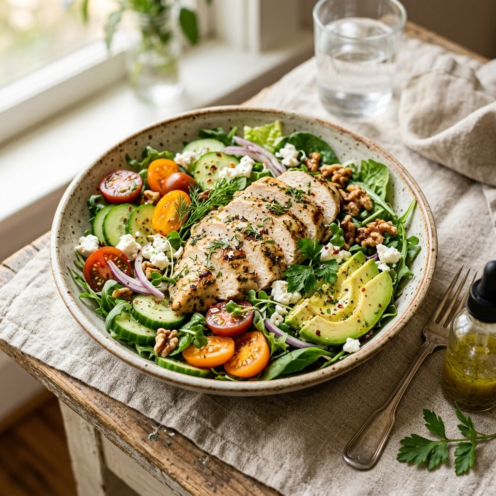 healthy chicken salad recipe