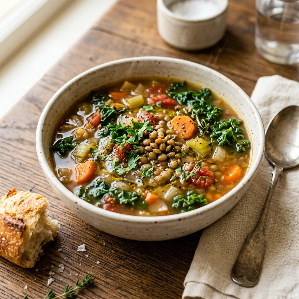 Lentil Vegetable Soup