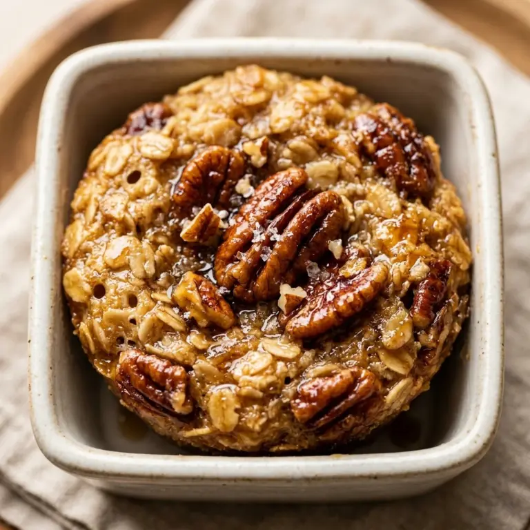 Maple Pecan Oatmeal Cups